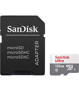 MEMORIA MICRO SD XC 128GB SANDISK ULTRA C10 + ADAP