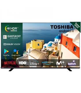 TELEVISOR LED TOSHIBA 55 UHD 4K SMART TV ANDROID W