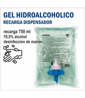 RECARGA GEL HIDROALCOHOLICO 750 ml